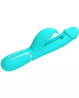 Pretty Love Dejon 3-in-1 Hasenvibrator - Aquagrün