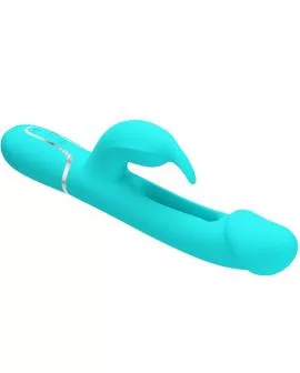 Pretty Love Dejon 3-in-1 Hasenvibrator - Aquagrün