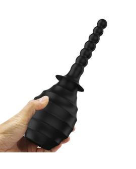 MR PLAY - LEISTUNGSSTARKER VIBRATOR MIT FERNBEDIENUNG, ANALSTECKER, SCHWARZ