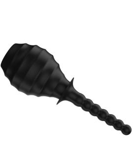 MR PLAY - LEISTUNGSSTARKER VIBRATOR MIT FERNBEDIENUNG, ANALSTECKER, SCHWARZ