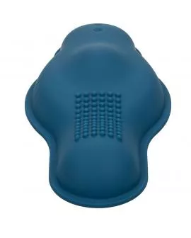 CALEXOTICS - RIDER MASSAGER DOPPELMOTOR FERNBEDIENUNG BLAU