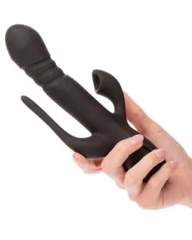 Calexotics - Vibrator Triple Euphoria Schwarz