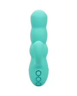 Calexotics Del Mar Diva Rabbit Vibrator - Aqua Grün