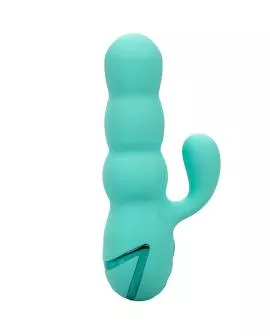 Calexotics Del Mar Diva Rabbit Vibrator - Aqua Grün