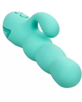 Calexotics Del Mar Diva Rabbit Vibrator - Aqua Grün