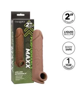 CALEXOTICS - PERFORMANCE MAXX LEBENSNAHE EXTENSION 8 BRAUNE HAUT