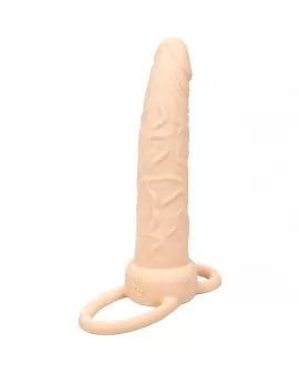 CALEXOTICS - PERFORMANCE MAXX WIEDERAUFLADBARER DUAL PENETRATOR, HELLE HAUT