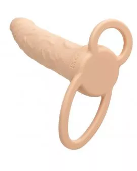 CALEXOTICS - PERFORMANCE MAXX WIEDERAUFLADBARER DUAL PENETRATOR, HELLE HAUT