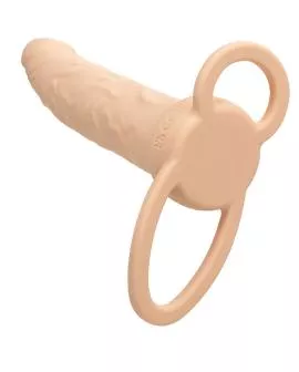 CALEXOTICS - PERFORMANCE MAXX WIEDERAUFLADBARER DUAL PENETRATOR, HELLE HAUT