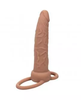 CALEXOTICS - PERFORMANCE MAXX WIEDERAUFLADBARER DUAL-PENETRATOR, BRAUN