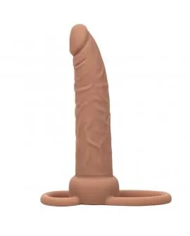 CALEXOTICS - PERFORMANCE MAXX WIEDERAUFLADBARER DUAL-PENETRATOR, BRAUN