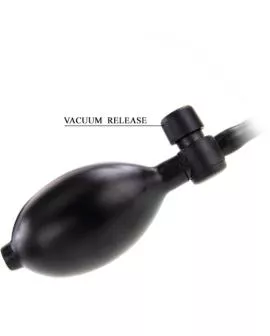 DANCE - REALISTISCHER AUFBLASBARER DILDO MIT SAUGNÄPFEN 15 CM
