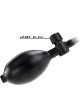 DANCE - REALISTISCHER AUFBLASBARER DILDO MIT SAUGNÄPFEN 15 CM
