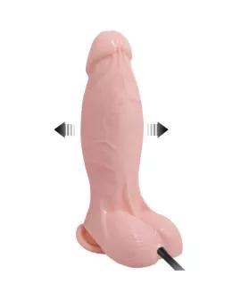 BAILE - AUFBLASBARER REALISTISCHER DILDO MIT SAUGNÄPFEN 15 CM