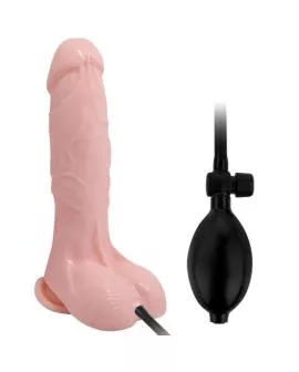 BAILE - AUFBLASBARER REALISTISCHER DILDO MIT SAUGNÄPFEN 15 CM