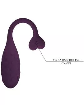 PRETTY LOVE - FISHERMAN APP-GESTEUERTES VIBRIERENDES EI LILA