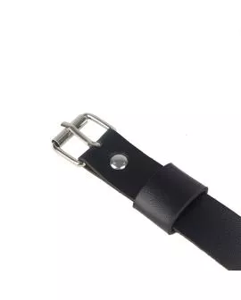 Subblime Lederketten-Beinharness Schwarz - Erotik