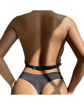 SUBBLIME - Brustharness mit Großen Ringketten Eine Größe