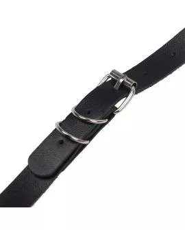 SUBBLIME - GANZKÖRPERHARNESS MIT LEDERSCHNALLEN SCHWARZ EINE GRÖSSE