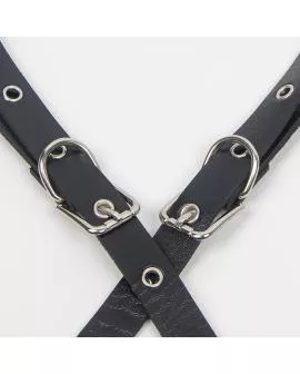 SUBBLIME - HARNESS MIT RIEMEN UND KETTE ??DETAILS EINE GRÖSSE