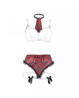 Subblime - Sexy Schulmädchen-Kostüm mit BH