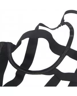 SUBBLIME - SEXY BODY MIT AUSSCHNITTEN SCHWARZ 