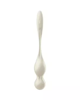 Satisfyer - Love Birds Vibrierende Kegel-Kugeln Weiß