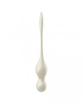 SATISFYER - LOVE BIRDS VIBRIERENDE KEGEL-KUGELN WEISS