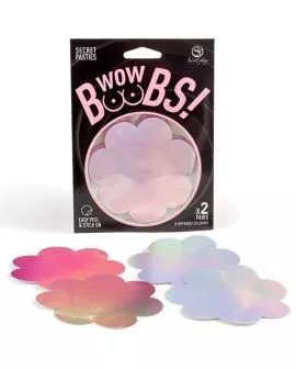 Secret Play - WOW Titten! Blumen-Nippelabdeckungen