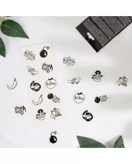 SECRET PLAY - SET MIT 10 TEMPORREN TATTOOS AUS DER SPICY COLLECTION