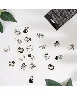 Secret Play - Spicy Collection Set mit 10 Temporären Tattoos