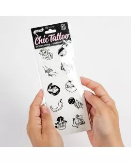 Secret Play - Spicy Collection Set mit 10 Temporären Tattoos