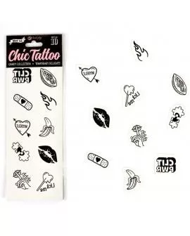 SECRET PLAY - SET MIT 10 TEMPORREN TATTOOS AUS DER CANDY COLLECTION