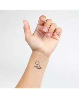 SECRET PLAY - SET MIT 10 TEMPORREN TATTOOS AUS DER CANDY COLLECTION
