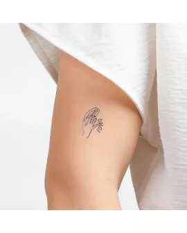 Secret Play - Set mit 10 Temporären Tattoos Kinky Collection