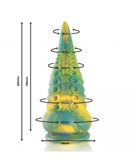EPIC - CETUS GRÜNER TENTAKEL-DILDO, GROSSE GRÖSSE