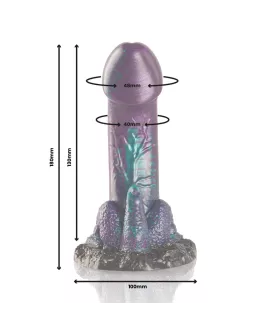 EPIC Basilisk Dildo - Doppelt Schuppig, Kleine Größe