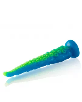 EPIC - SCYLLA FLUORESZIERENDER DÜNNER TENTAKEL-DILDO, GROSSE GRÖSSE