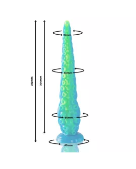 EPIC Scylla Fluoreszierender Dünner Tentakel-Dildo - Große Größe