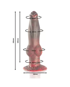 EPIC Prometheus - Titan in Flames Dildo mit Fernbedienung