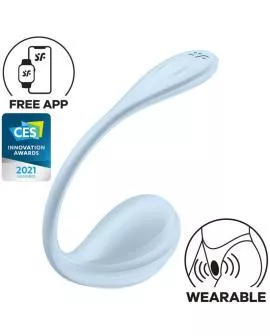 Satisfyer Smooth Petal G-Punkt Stimulator Himmelblau - App