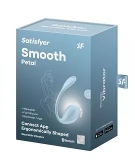 Satisfyer Smooth Petal G-Punkt Stimulator Himmelblau - App