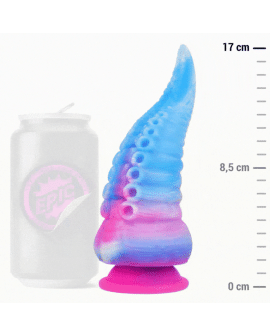 EPIC Phorcy Blauer Tentakel-Dildo - Kleine Größe