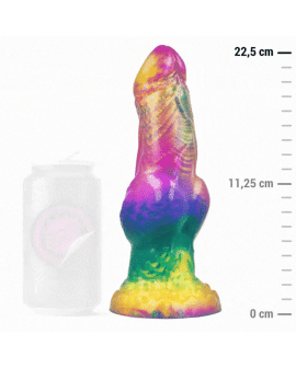 EPIC Iris Dildo - Regenbogenfarbene Hoden der Vergnügung
