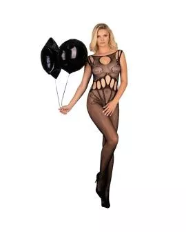 Livco Corsetti Fashion - Amahil Bodystocking Ouvert Schwarz