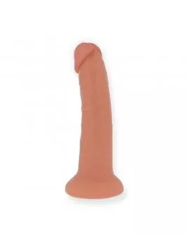 ONINDER - GROSSER BOGOTÁ-VIBRATORDILDO, 9 GESCHWINDIGKEITEN, NATÜRLICH, 22 CM -O- 4,5 CM - KOSTENLOSE APP