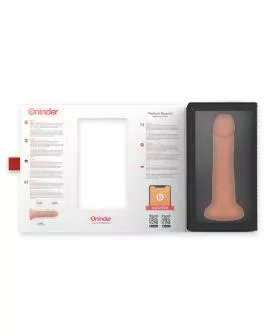 ONINDER Bogotá Vibrator-Dildo 20 cm - 9 Modi - App