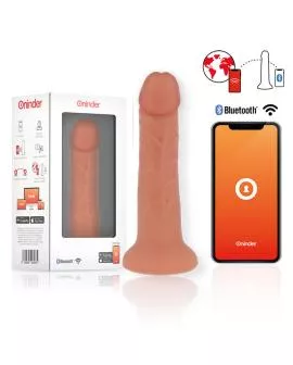 Oninder Kleiner Bogotá-Vibratordildo - 9 Geschwindigkeiten 17,5 cm