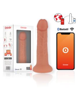 Oninder Kleiner Bogotá-Vibratordildo - 9 Geschwindigkeiten 17,5 cm