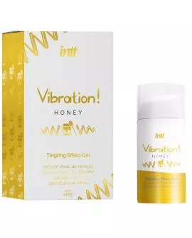 INTT - Kraftvolles Intimstimulans Honig-Flüssiges Vibratorgel 15 ml